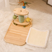 HKM-646867 Cat Scratcher Interactive Maze Ball Toy