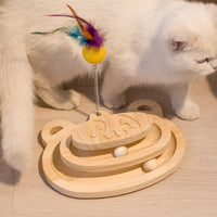 HKM-646867 Cat Scratcher Interactive Maze Ball Toy