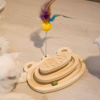 HKM-646867 Cat Scratcher Interactive Maze Ball Toy