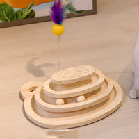 HKM-646867 Cat Scratcher Interactive Maze Ball Toy
