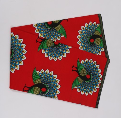HKM-646931 African Ethnic Batik Double-sided Printed 100% Cotton Fabric - Versatile for Apparel and Home Décor