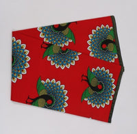 HKM-646931 African Ethnic Batik Double-sided Printed 100% Cotton Fabric - Versatile for Apparel and Home Décor