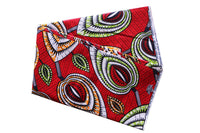 HKM-646931 African Ethnic Batik Double-sided Printed 100% Cotton Fabric - Versatile for Apparel and Home Décor
