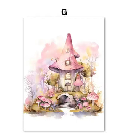 KTX-647187 Lion Canvas Wall Art - Nordic Decorative Painting in Various Sizes