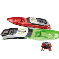 HKM-647251 1/14 Scale Mini Remote Control High-Speed Boat, 15km/h Electric RC Racing Ship for Indoor & Outdoor Fun