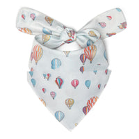 HKM-647251 Multicolor Fashion Pet Print Dog Bib with Heart, Cactus, and Seasonal Themes