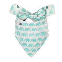 HKM-647251 Multicolor Fashion Pet Print Dog Bib with Heart, Cactus, and Seasonal Themes