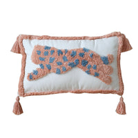 HKM-647251 Rainbow Tufted Pillowcase Collection - Embroidered Fashion Design in Multiple Sizes