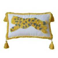 HKM-647251 Rainbow Tufted Pillowcase Collection - Embroidered Fashion Design in Multiple Sizes