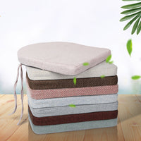 HKM-647315 Non-Slip Chenille U-Shaped Removable and Washable Dining Chair Cushion