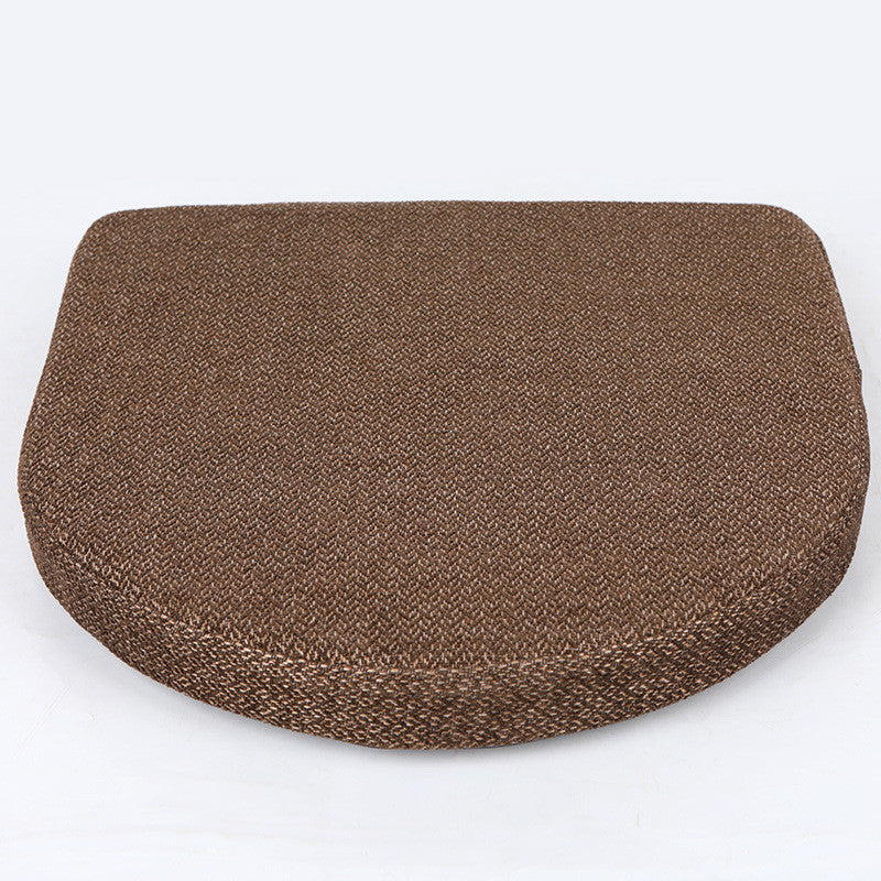 HKM-647315 Non-Slip Chenille U-Shaped Removable and Washable Dining Chair Cushion