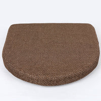 HKM-647315 Non-Slip Chenille U-Shaped Removable and Washable Dining Chair Cushion