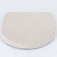 HKM-647315 Non-Slip Chenille U-Shaped Removable and Washable Dining Chair Cushion