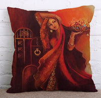 HKM-647379 Minority Folk-Custom Decorative Pillowcase in Soft Cotton, Linen, and Flannel – 45x45 cm
