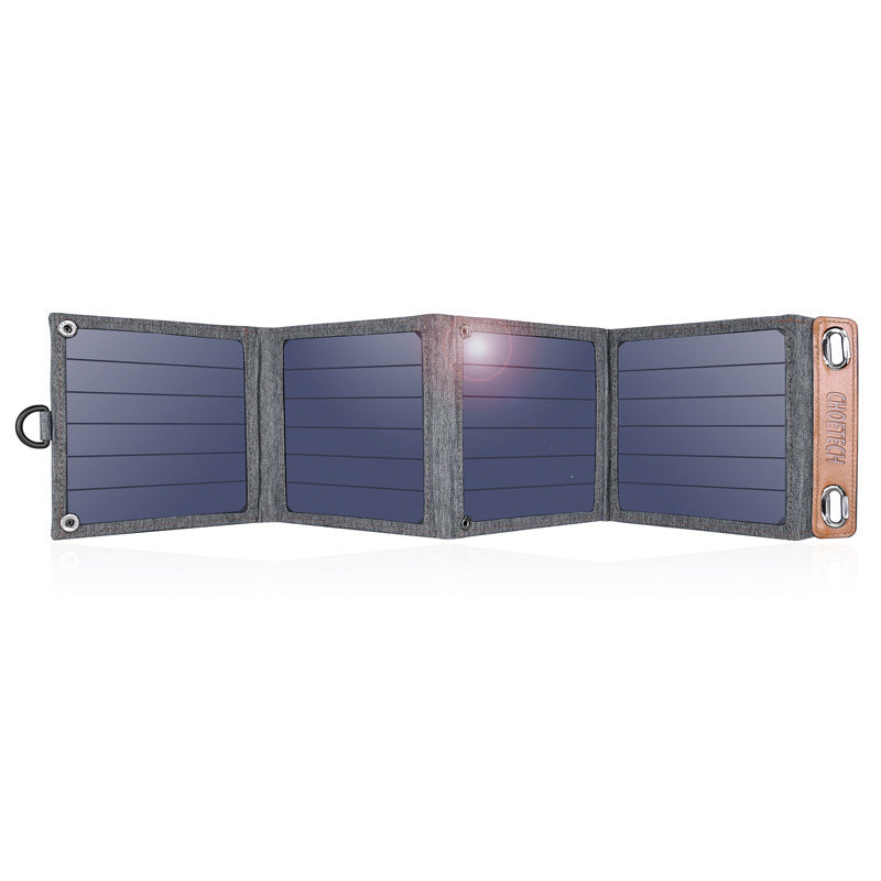 HKM-647443 Solar Charger for Mobile Phones and Tablets with 3000mA Output and USB Interface