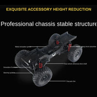 HKM-647827 4WD 1:12 Scale Off-Road Remote Control Climbing Truck for Kids