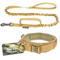 HKM-647955 Pet tactical collar leash
