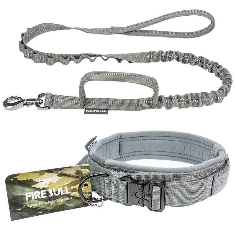 HKM-647955 Pet tactical collar leash