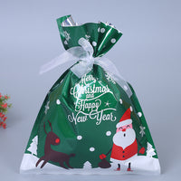 HKM-648019 Christmas Gift Candy Bags Set - 30 Cute Aluminum Foil Pouches for Kids, Ideal for Treats and Decorations