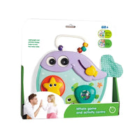 HKM-648211 Educational Whale Game Activity Center with Rattle for Infants and Toddlers