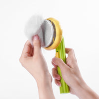 HKM-648339 Sunflower Pet Comb for Cats and Dogs - Hair Cleaning and Massage Tool