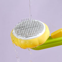 HKM-648339 Sunflower Pet Comb for Cats and Dogs - Hair Cleaning and Massage Tool