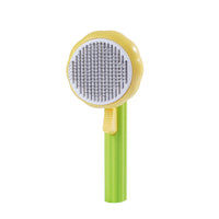 HKM-648339 Sunflower Pet Comb for Cats and Dogs - Hair Cleaning and Massage Tool