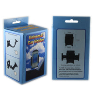 HKM-648467 Adjustable Car Phone Holder for GPS Navigation, Fits Devices 45-115mm