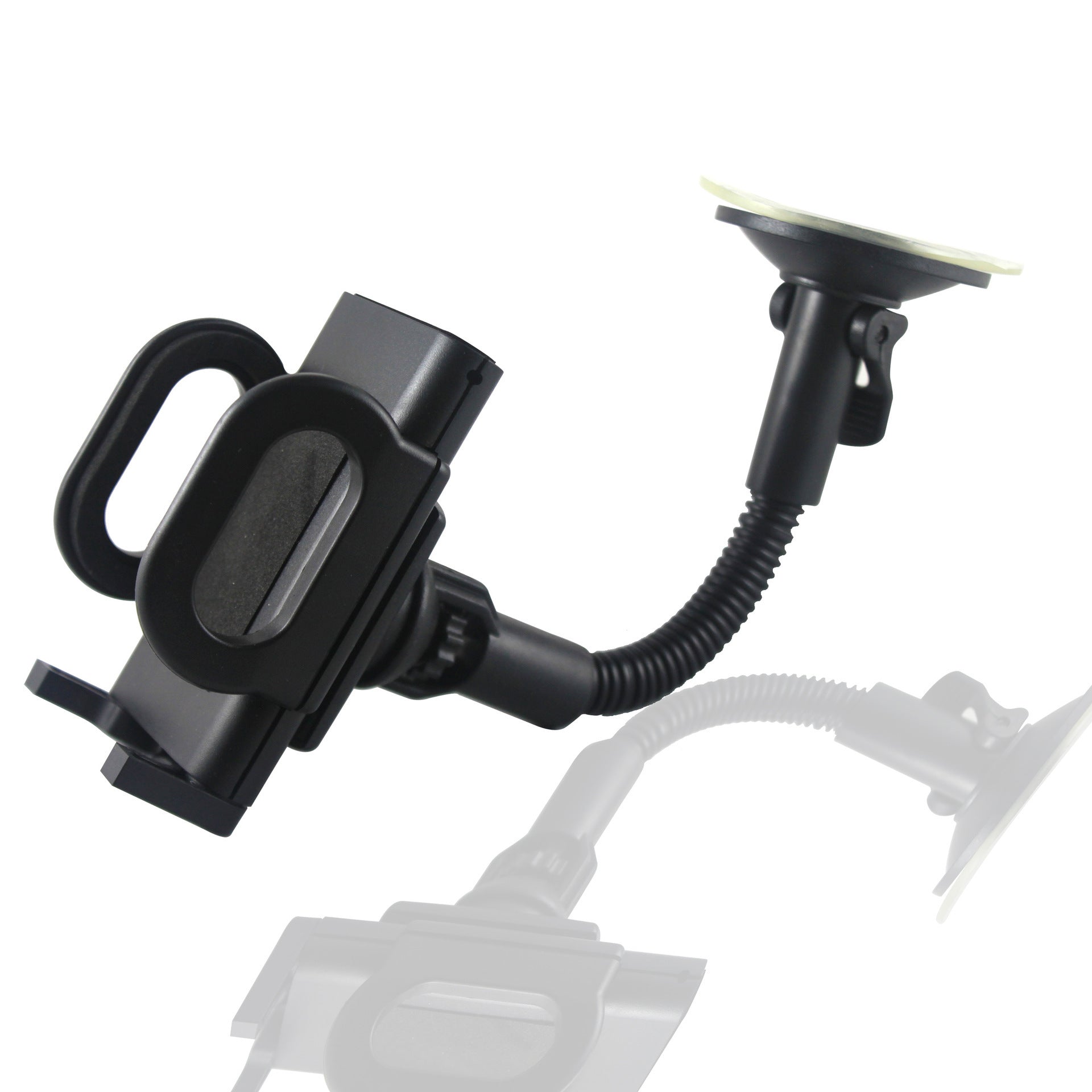 HKM-648467 Adjustable Car Phone Holder for GPS Navigation, Fits Devices 45-115mm