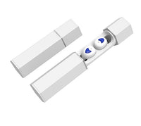 HKM-648467 Wireless In-Ear Headphones Metal Rod Design with Charging Case - Bluetooth V5.0, 10M Range, 3-4 Hours Playback