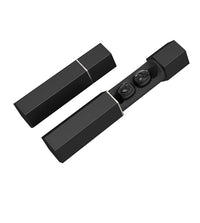 HKM-648467 Wireless In-Ear Headphones Metal Rod Design with Charging Case - Bluetooth V5.0, 10M Range, 3-4 Hours Playback