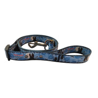 HKM-648595 Halloween Dog Print Harness and Leash Set with Collar, Polyester Material, Multiple Sizes Available