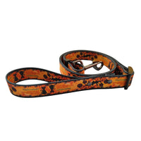 HKM-648595 Halloween Dog Print Harness and Leash Set with Collar, Polyester Material, Multiple Sizes Available