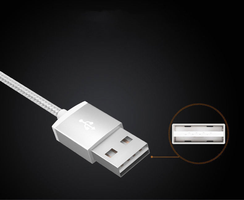 HKM-648595 Short USB Charging Cable for Apple Devices - 0.2M Fast Data Sync Cable