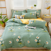 HKM-648723 Single Duvet Cover Set for Student Dormitories - Multiple Sizes Available, Soft Sanding Material