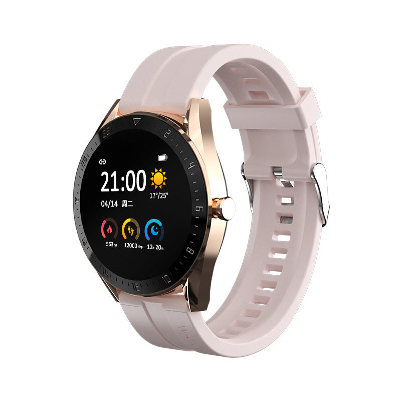 HKM-648915 Bluetooth Call Watch with 1.4 Full Touch Screen, Heart Rate Monitor, Pedometer, and Multi-Function Health Tracking