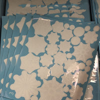 HKM-649171 Static Glass Window Stickers for Christmas and New Year - Cartoon Style, Waterproof PVC, 28x35cm