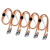 HKM-649235 Adjustable Windproof Mask Elastic Band Rope - 7MM Polyester Design