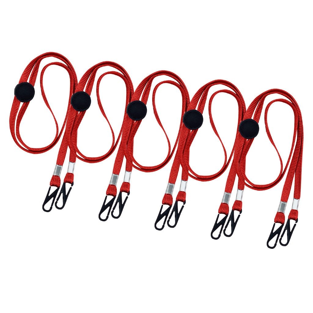 HKM-649235 Adjustable Windproof Mask Elastic Band Rope - 7MM Polyester Design