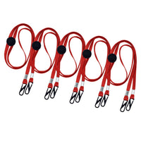 HKM-649235 Adjustable Windproof Mask Elastic Band Rope - 7MM Polyester Design