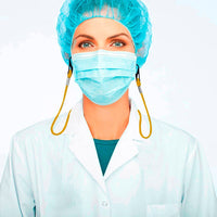 HKM-649235 Adjustable Windproof Mask Elastic Band Rope - 7MM Polyester Design