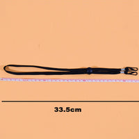 HKM-649235 Adjustable Windproof Mask Elastic Band Rope - 7MM Polyester Design