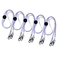 HKM-649235 Adjustable Windproof Mask Elastic Band Rope - 7MM Polyester Design