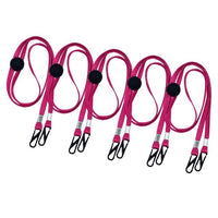 HKM-649235 Adjustable Windproof Mask Elastic Band Rope - 7MM Polyester Design