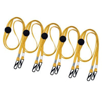 HKM-649235 Adjustable Windproof Mask Elastic Band Rope - 7MM Polyester Design