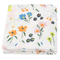 HKM-649235 Bamboo Cotton Gauze Baby Swaddling Blanket - Soft Colors and Fun Animal Patterns for All Seasons