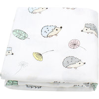 HKM-649235 Bamboo Cotton Gauze Baby Swaddling Blanket - Soft Colors and Fun Animal Patterns for All Seasons