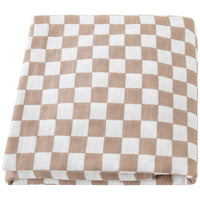 HKM-649235 Bamboo Cotton Gauze Baby Swaddling Blanket - Soft Colors and Fun Animal Patterns for All Seasons