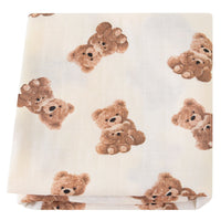 HKM-649235 Bamboo Cotton Gauze Baby Swaddling Blanket - Soft Colors and Fun Animal Patterns for All Seasons