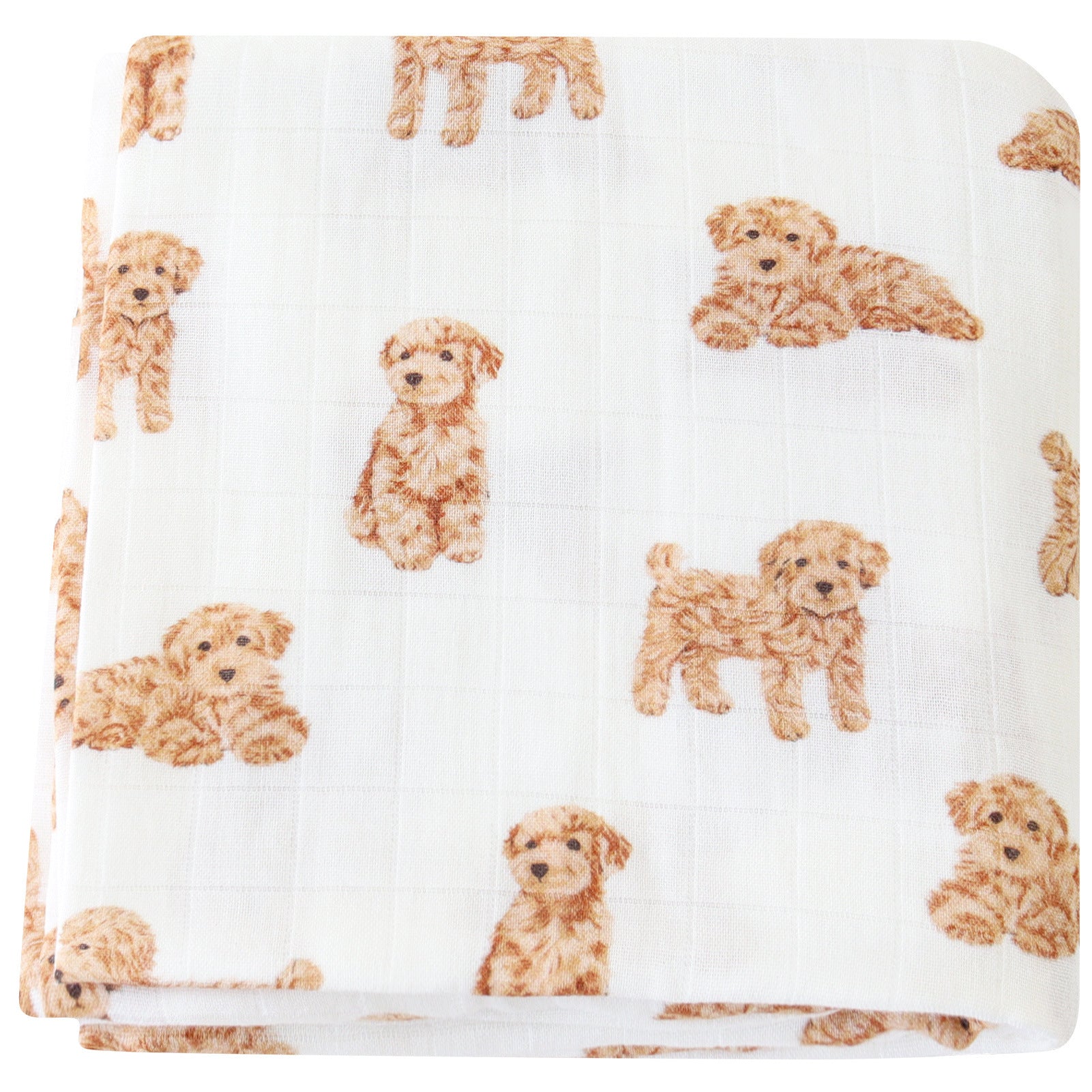 HKM-649235 Bamboo Cotton Gauze Baby Swaddling Blanket - Soft Colors and Fun Animal Patterns for All Seasons